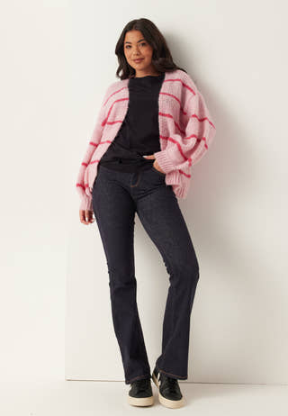 Vmmaybe Art Ls Open Cardigan