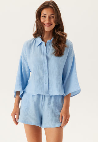 Vmnatali cropped skjorte