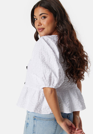 Vmofelia 2/4 Bow Detail Top