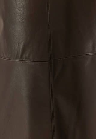 Vmolive Hw Coated Ankle Skirt