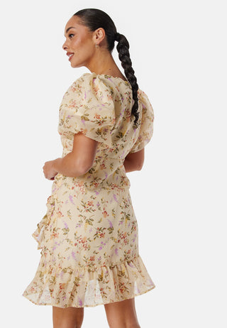 Vmphoebe 2/4 V-Neck short dress