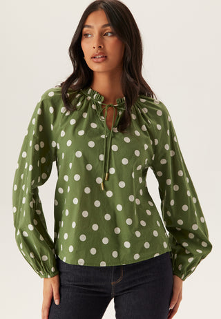 Vmroxy Long Sleeve Tie Top