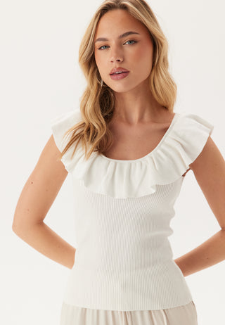 Vmsilje Sl Ruffle Top