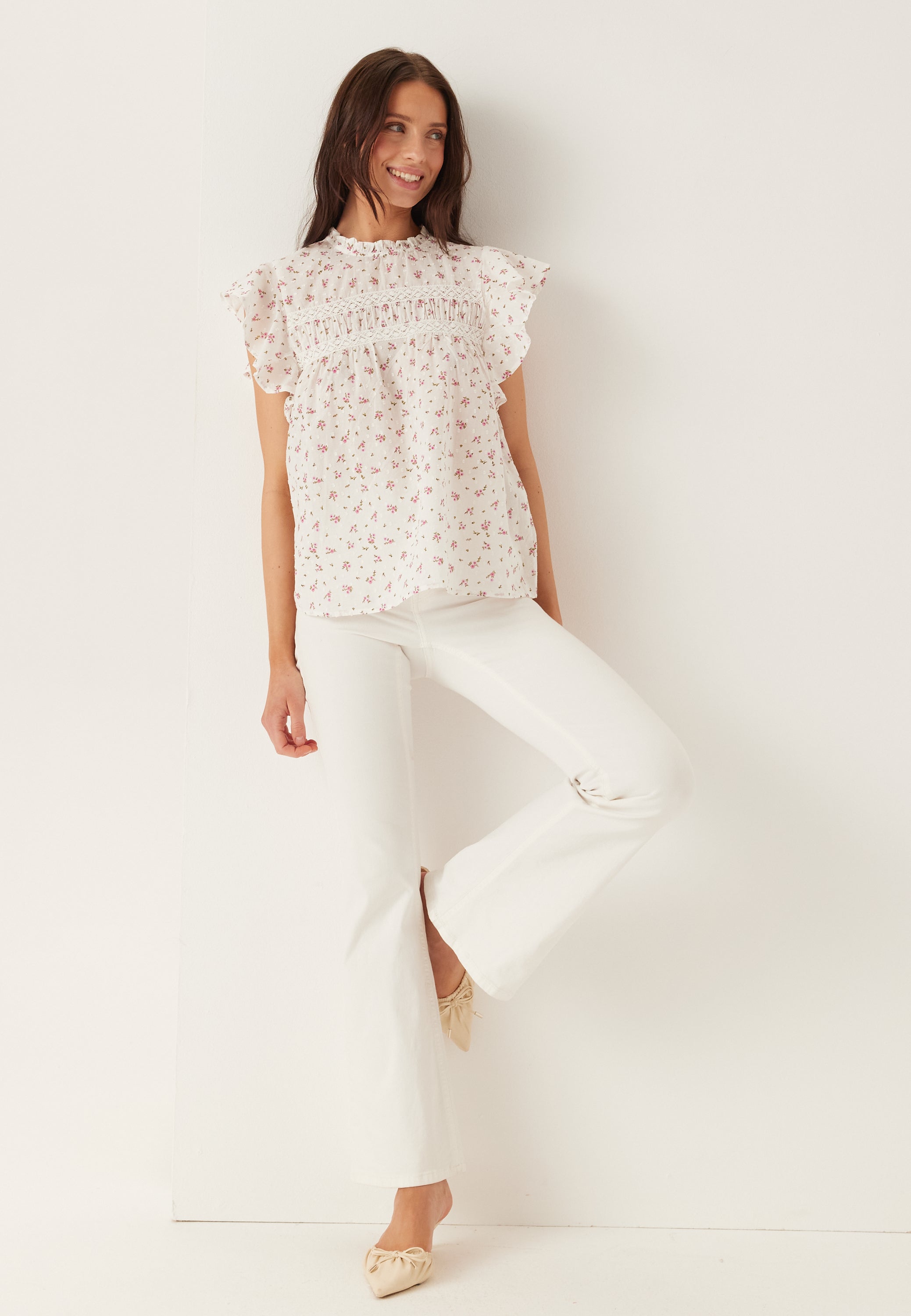 Vmtrine Sl Lace Top
