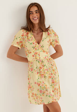 Vmvilma Holy Ss Short Dress