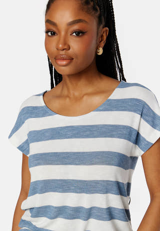 Wide Stripe S/L Top