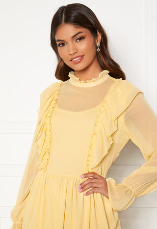 Ashlynn Highneck L/S Dress