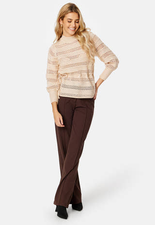 Be 3/4 Pointelle Knit Top