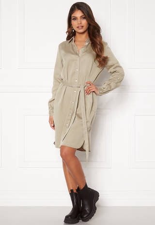 Bista Denim Belt Dress