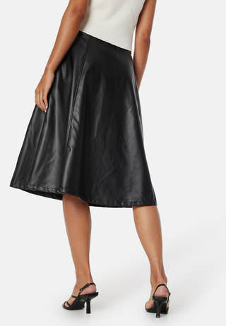 Brown HW Coated Skirt