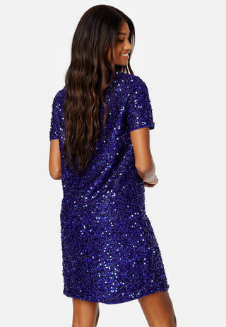 Cale Sequin S/S Short Dress