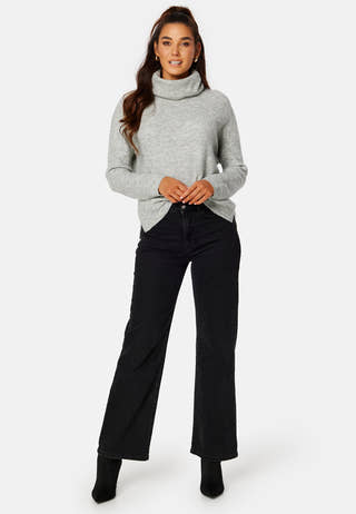 Cilia Rollneck L/S Knit Top