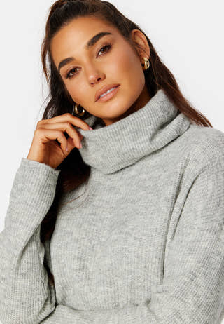 Cilia Rollneck L/S Knit Top