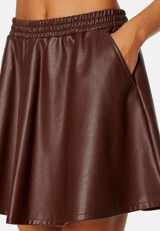 Dagmar RW Coated skater skirt