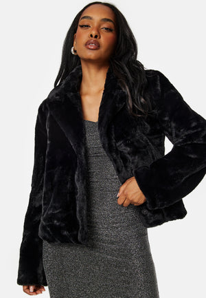 Ebba L/S New Faux Fur Jacket