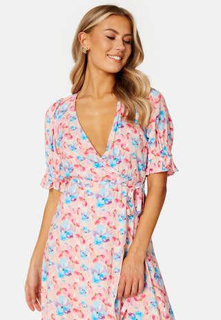 Elegance S/S Wrap Dress
