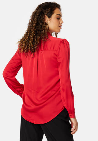 Ellette Satin L/S Shirt