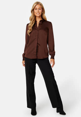 Ellette Satin L/S Shirt