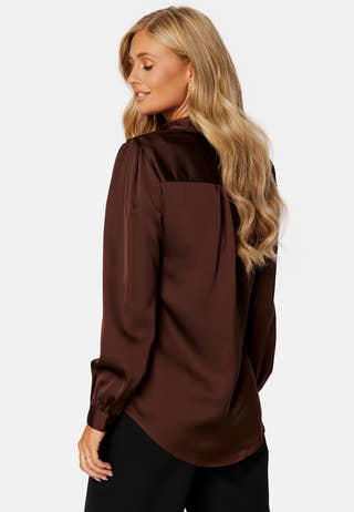 Ellette Satin L/S Shirt