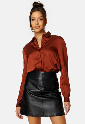 Ellette Satin L/S Shirt