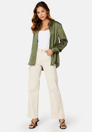 Ellette Satin L/S Shirt