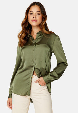 Ellette Satin L/S Shirt