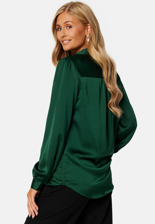 Ellette Satin L/S Shirt