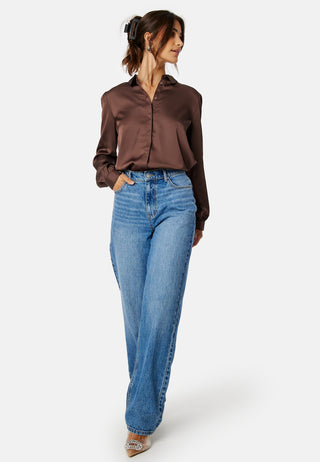 Ellette Satin L/S Shirt