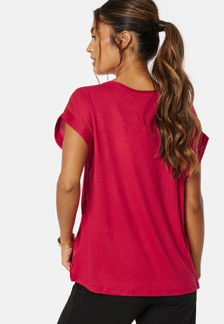 Viellette S/S Satin Topp