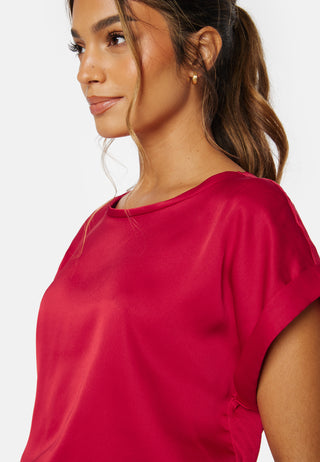 Viellette S/S Satin Topp