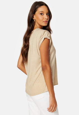 Viellette S/S Satin Topp