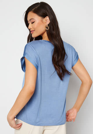 Viellette S/S Satin Top