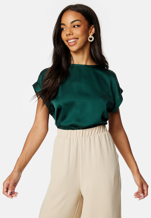 Viellette S/S Satin Topp