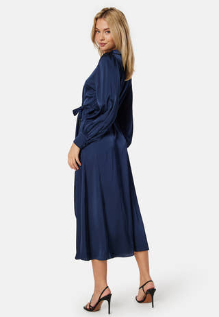 Vienna Ravenna L/S Ankle Wrap Dress