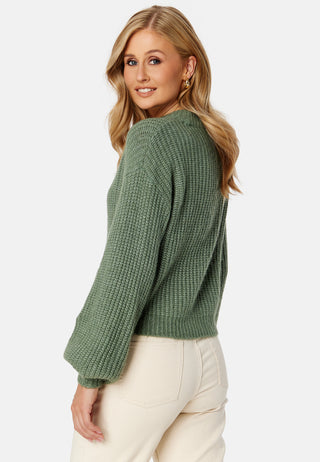 Felo L/S Cropped Knit Top