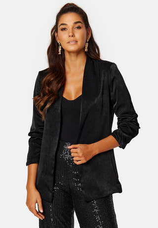 Her Sateen 3/4 Blazer