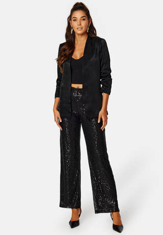 Her Sateen 3/4 Blazer