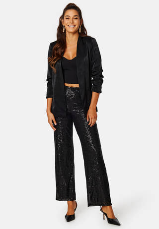 Her Sateen 3/4 Blazer