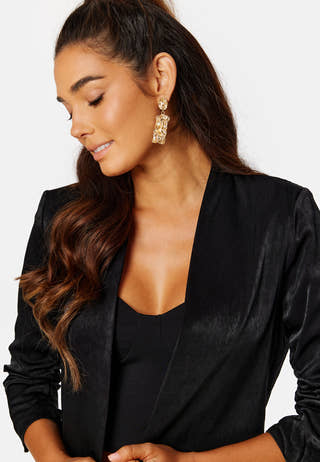 Her Sateen 3/4 Blazer