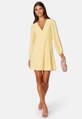 Kawa L/S V-Neck Dress