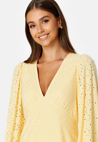 Kawa L/S V-Neck Dress
