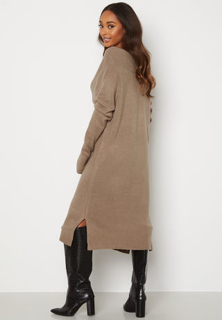 Madelia V-Neck L/S Knit Dress