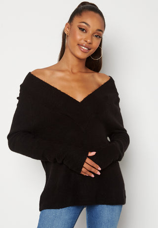 Madelia V-Neck L/S Knit Top