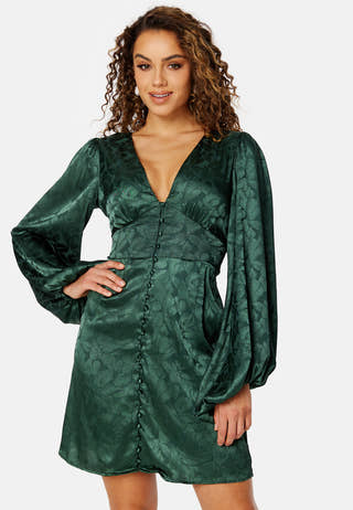 Malino L/S Button Dress