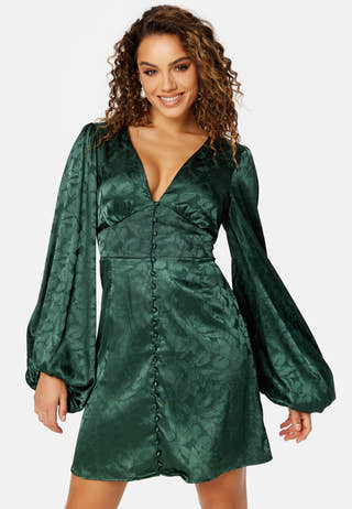 Malino L/S Button Dress