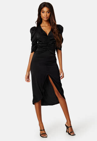 Marianna V-Neck Midi Dress