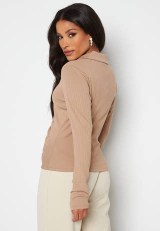 Miano L/S Polo Top