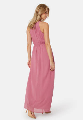 Milina Halterneck Maxi Dress