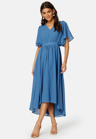 Mirage 2/4 V-Neck Ankle Dress
