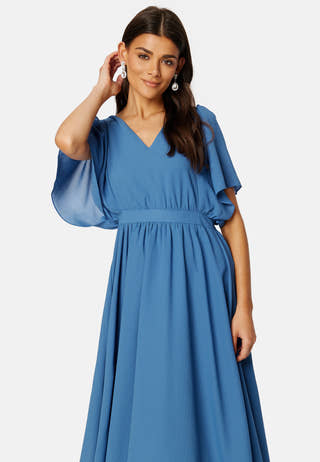 Mirage 2/4 V-Neck Ankle Dress